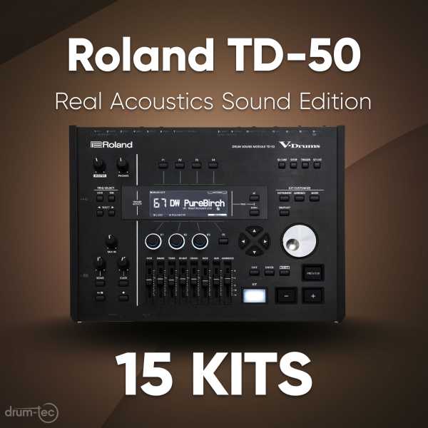 Real Acoustics Sound Edition Roland TD-50