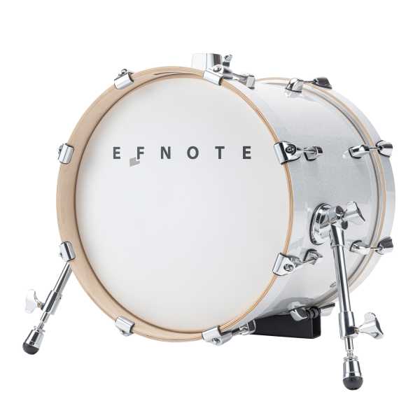 EFNOTE Kick Drum 16" white sparkle EFD-K1612-WS