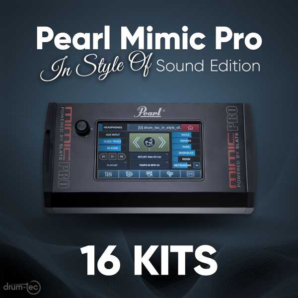 In Style Of Sound Edition Pearl Mimic Pro